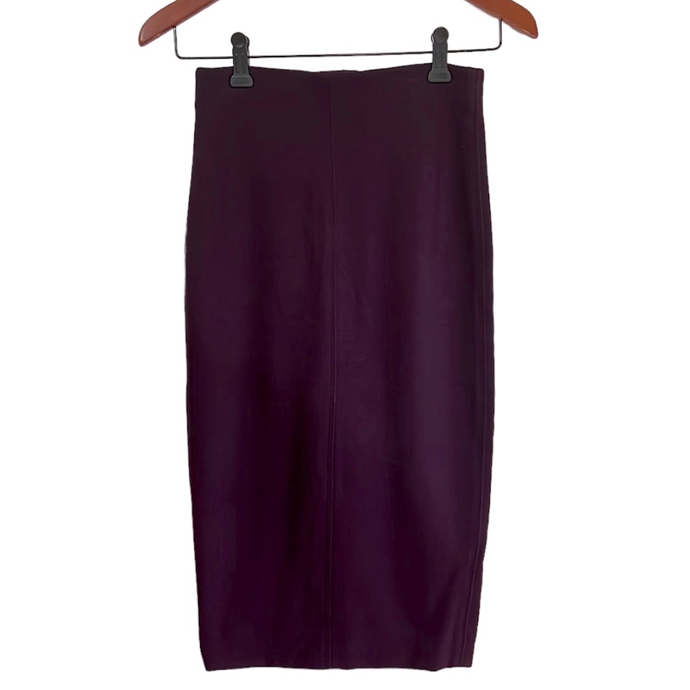 Wilfred Plum Pencil Skirt